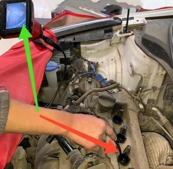 汽车内窥镜的真实案例