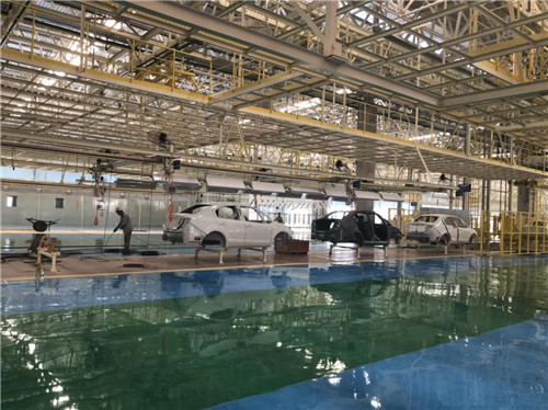 微视工业内窥镜检测汽车整车装配实操