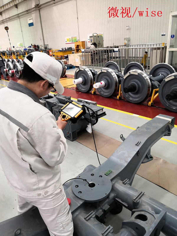 微视工业内窥镜在城市地铁列车上的应用 微视工业内窥镜在城市地铁列车上的应用